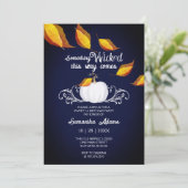 Invitation Halloween Sweet 16 Anniversaire fête Orange (Debout devant)