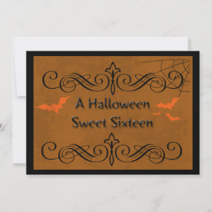 Invitation Halloween Sweet Seize