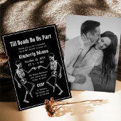 Invitation Halloween Till Death Do Us Part Bridal Shower