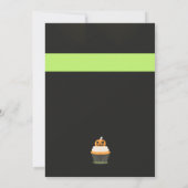 Invitation Halloween traite l'invitation (Dos)