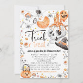 Invitation Halloween Trick Ou Treat Party (Devant)