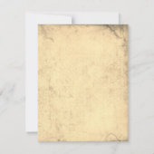 Invitation Halloween trois sorcières et brindilles (Dos)