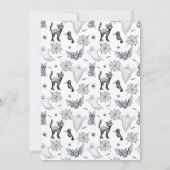 Invitation Halloween Un bébé brasse du Baby shower (Dos)