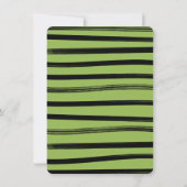 Invitation Halloween Un bébé est en train de brasser le Baby  (Dos)