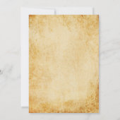 Invitation Halloween vintage Haunted house party (Dos)