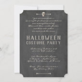 Invitation Halloween vintage pour adultes (Devant)