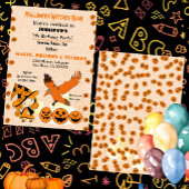 Invitation Halloween Witch Bash Jack-o'-lantern fête d'annive