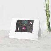 Invitation halloween zombie hunter (Dos)