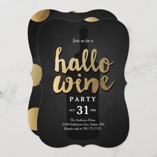 Invitation Hallowine
