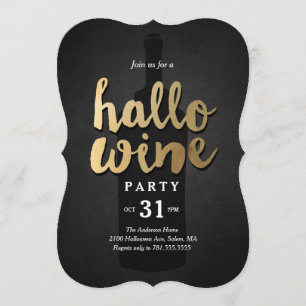 Invitation Hallowine