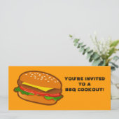 Invitation Hamburger (Debout devant)