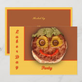 Invitation Hamburger heureux (Devant / Derrière)