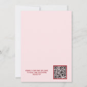 Invitation Hand Drawn Berry In Love Bridal Shower QR Code (Dos)
