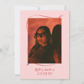 Invitation Hand Drawn Cheers To Thirty 30th Photo Birthday (Dos)