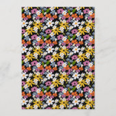 Invitation Hand-drawn Colorful Botanical Seamless Pattern (Devant)