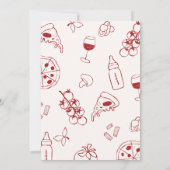 Invitation Hand Drawn Italian Ciao Baby Shower (Dos)