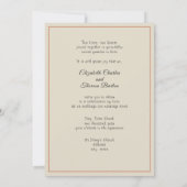 Invitation Hand Drawn Pencil Illustration Two Brides Wedding (Dos)
