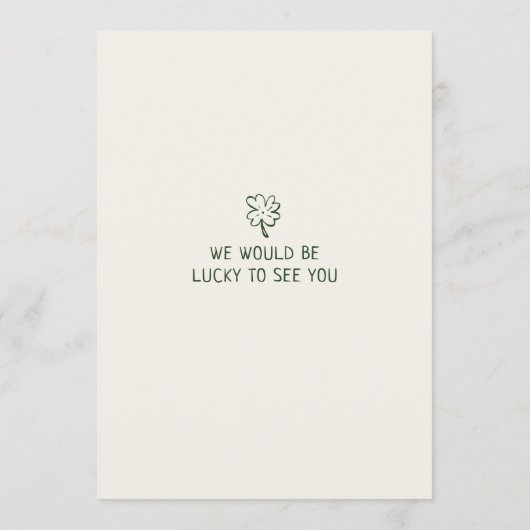 Invitation Hand Drawn Scribble Doodles St Patrick's Day (Dos)