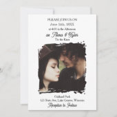 Invitation Hand in Hand, Heart to Heart | Photo Wedding (Devant)