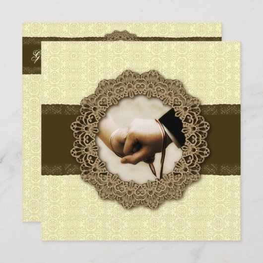 Invitation Handfasting (Devant / Derrière)