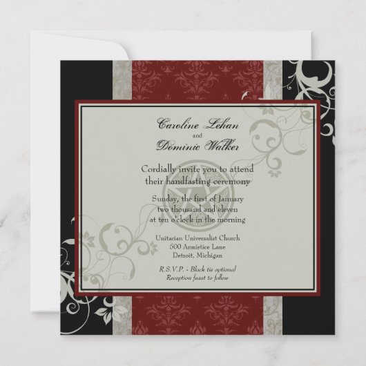 Invitation Handfasting (Dos)