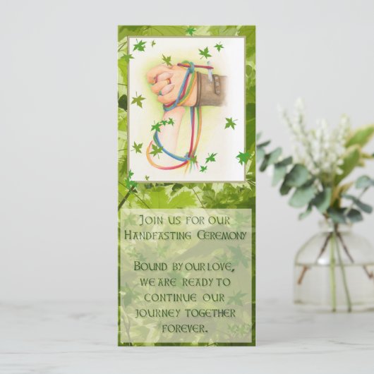 Invitation Handfasting Rejoignez-nous (Debout devant)