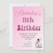 Invitation Handicap Ballerina African American Girth Birth (Dos)