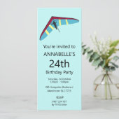 Invitation Hang Gliding (Debout devant)