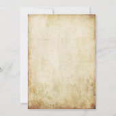 Invitation Hanging Heart Tree Vintage Mariage Douche (Dos)