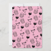 Invitation Hannah est la nuit avant la nuit de bienvenue (Dos)