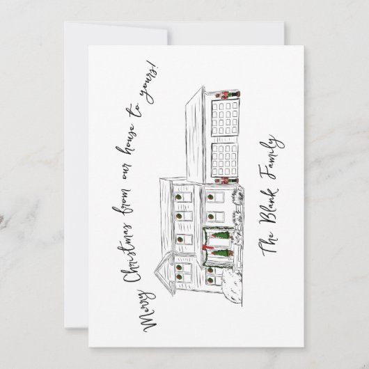 Invitation Hannah flat card (Devant)