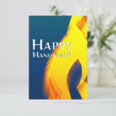 Invitation hanoukka heureuse (candleShine) (Debout devant)