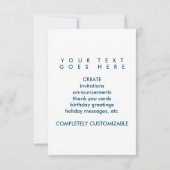 Invitation hanoukka heureuse (candleShine) (Dos)