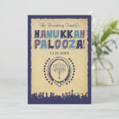 Invitation Hanoukka Palooza (Debout devant)