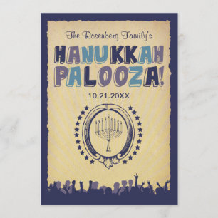Invitation Hanoukka Palooza