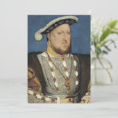 Invitation Hans Holbein le jeune - Portrait de Henri VIII (Debout devant)