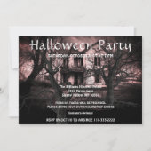 Invitation hantée de la vieille maison Creaky (Devant)