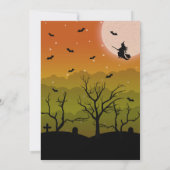 Invitation Hantée Mansion Mangez Boire Et Soyez Effrayant Hal (Dos)