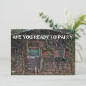 Invitation hantée par partie de Chambre de (Debout devant)