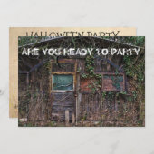 Invitation hantée par partie de Chambre de (Devant / Derrière)