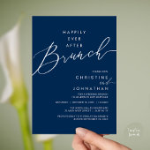 Invitation Happily Ever After Dinner Wedding Reception Dinner