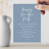 Invitation Happily Ever After Party, Modern Wedding Dinner