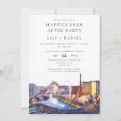 Invitation Happily Ever After Photo Las Vegas Wedding (Devant)