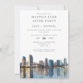 Invitation Happily Ever After Photo San Diego Wedding (Devant)