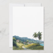 Invitation Happily Ever After Tropical Caribbean Wedding (Dos)