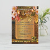 Invitation Happily Ever After Vineyard Wedding (Debout devant)