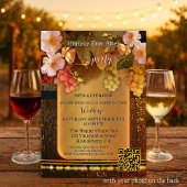 Invitation Happily Ever After Vineyard Wedding