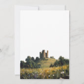 Invitation Happily Ever After Wildflowers Castle Wedding (Dos)