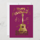 Invitation Happy Birthday Brothers (Devant)