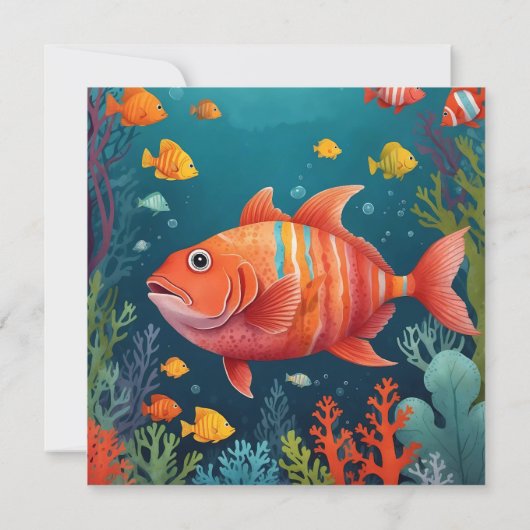 Invitation Happy Birthday Card - Personalise BD Card (Dos)